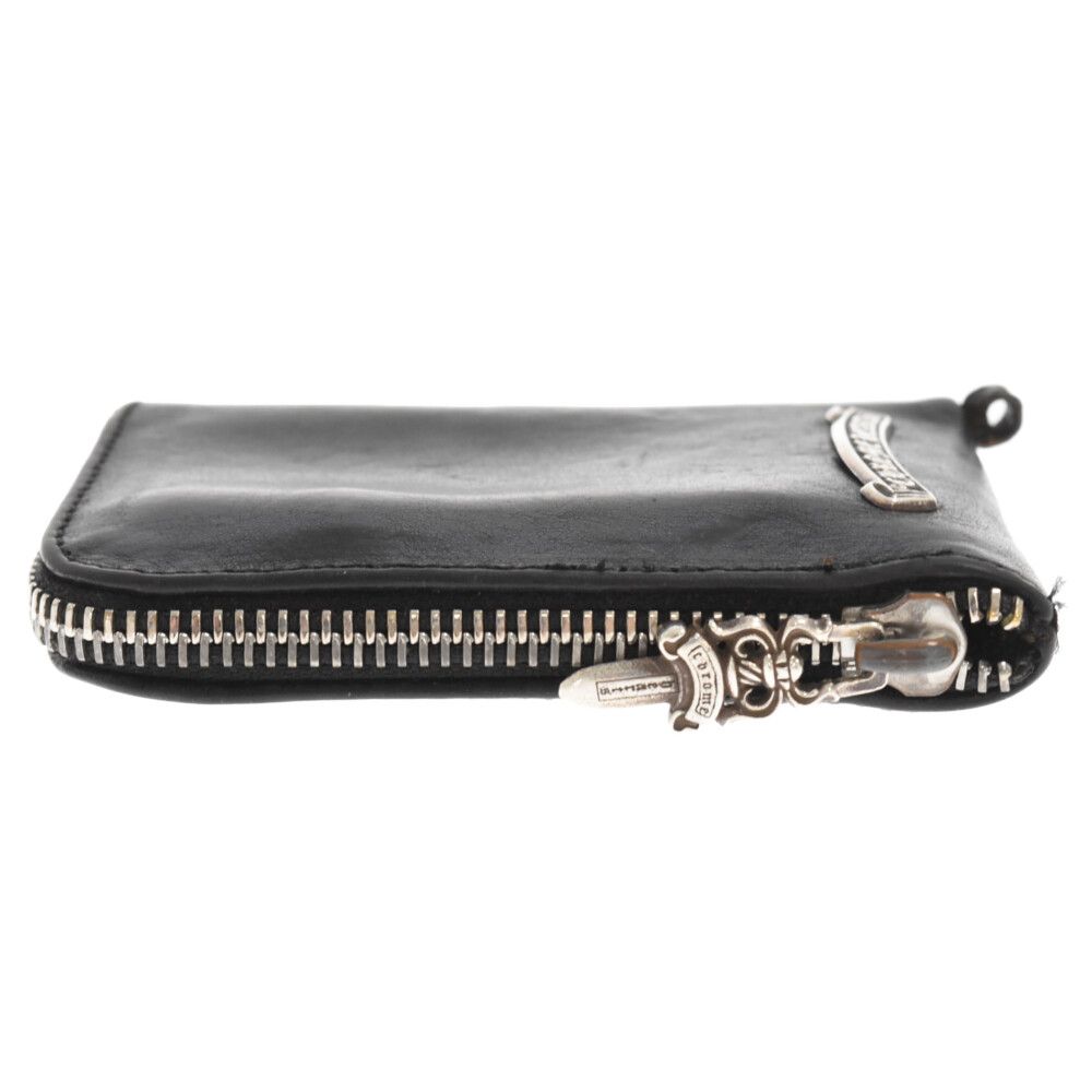VINTAGE●CHROME HEARTS●クロス スモールジッパー ウォレット CHROME HEARTS (クロムハーツ) Tiny Zip Wallet Cemetery Cross