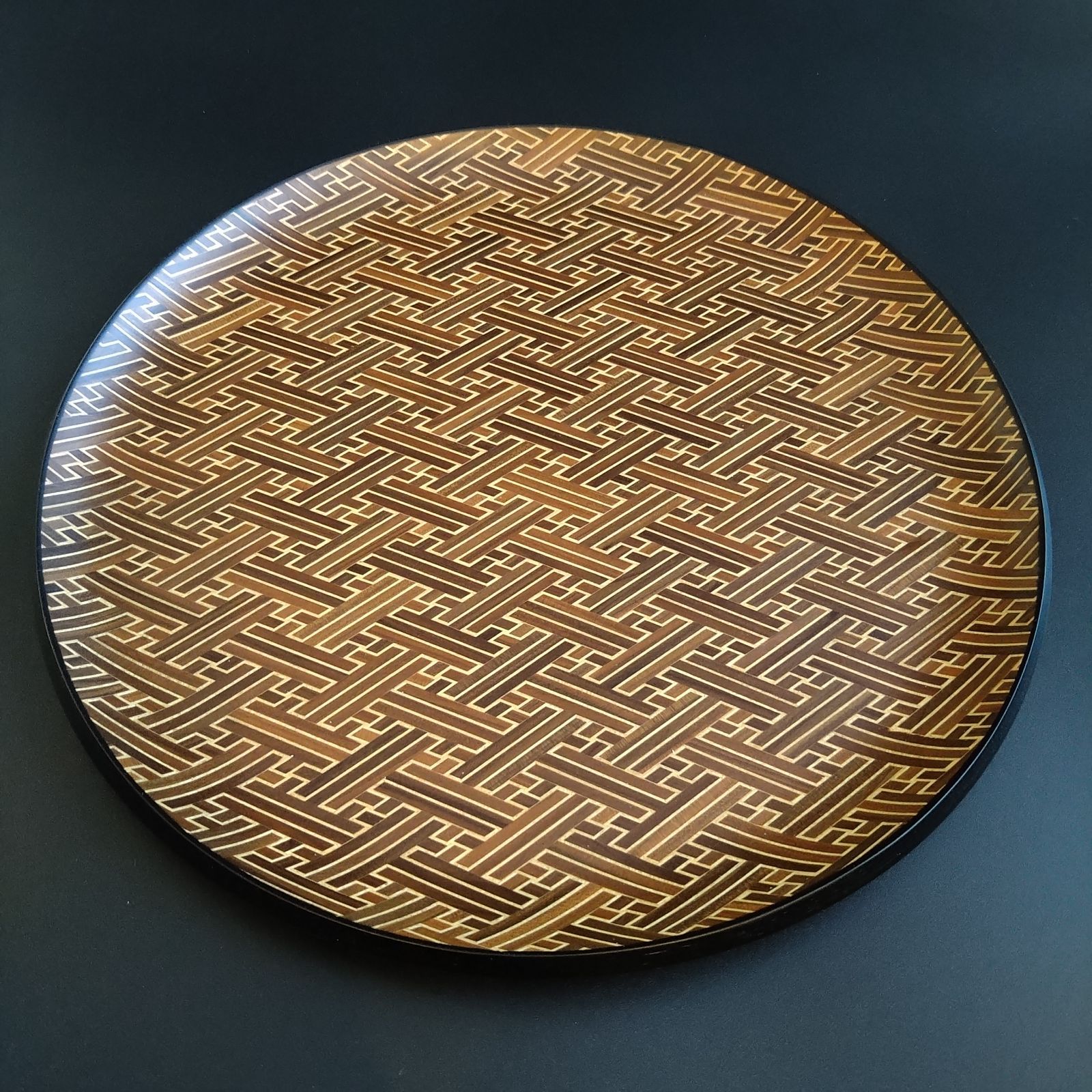 未使用品◇箱根寄木細工◇お盆29cm◇伝統工芸品 Made in Japan - メルカリ