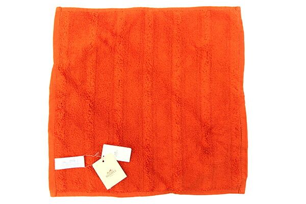 エルメス ハンドタオル カレタオル ラビリンス オレンジ