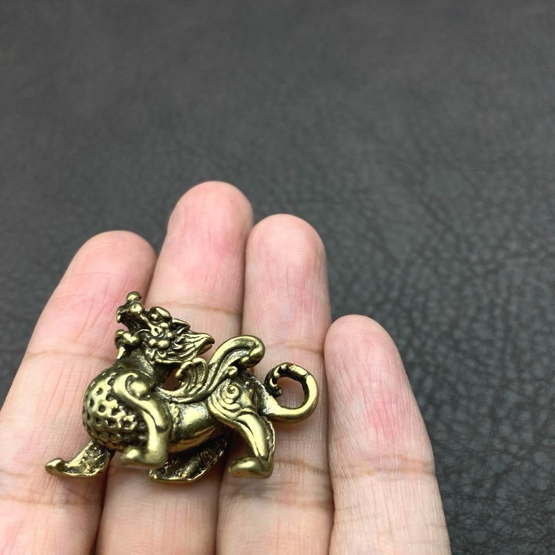 真鍮 置物 ビンテージ 風水 開運 金運 縁起物 ヴィンテージ レトロ