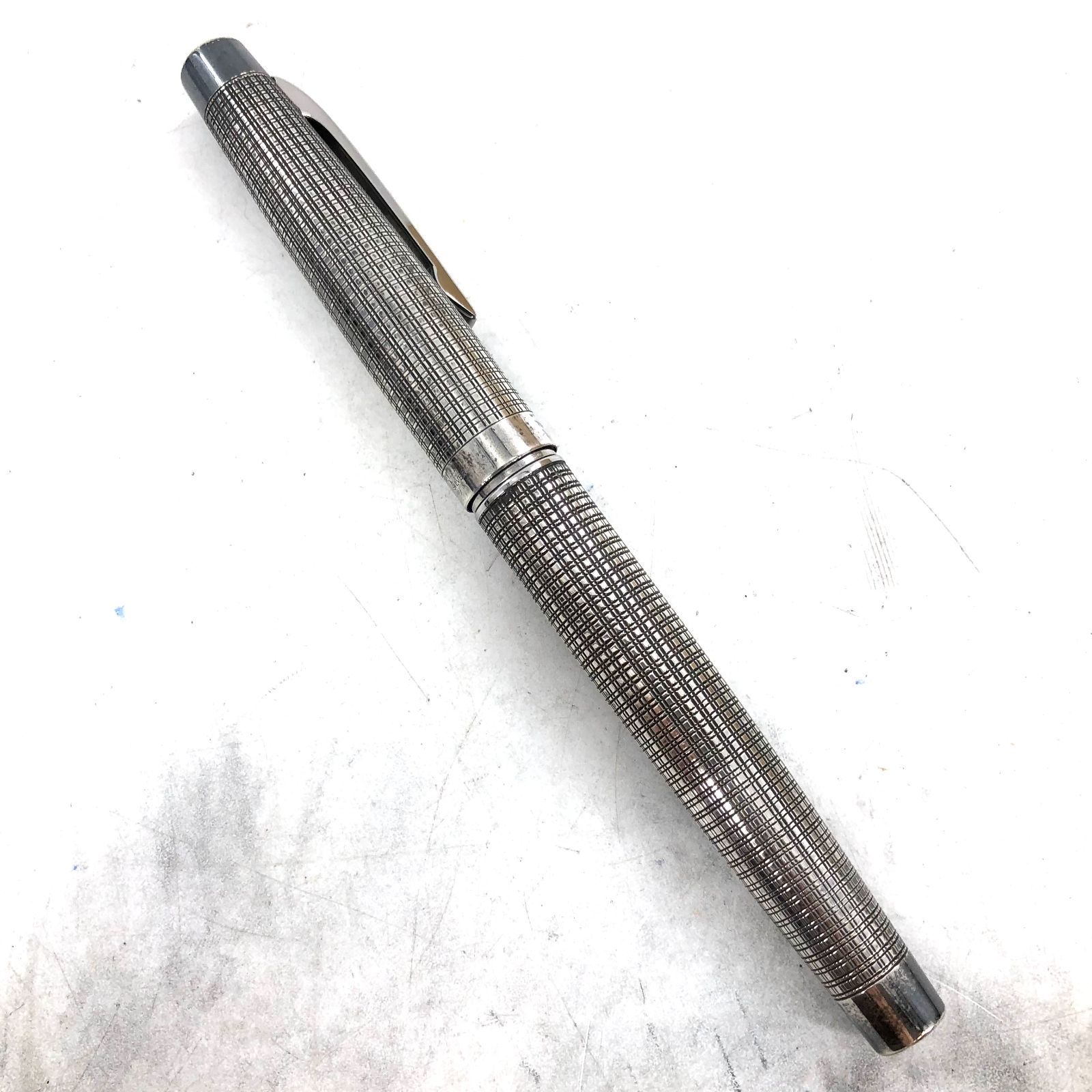 PLATINUM プラチナ 万年筆 シルバー ペン先 Pt. ALLOY 刻印 PLATINUM プラチナ 万年筆 シルバー ペン先 Pt. ALLOY 刻印