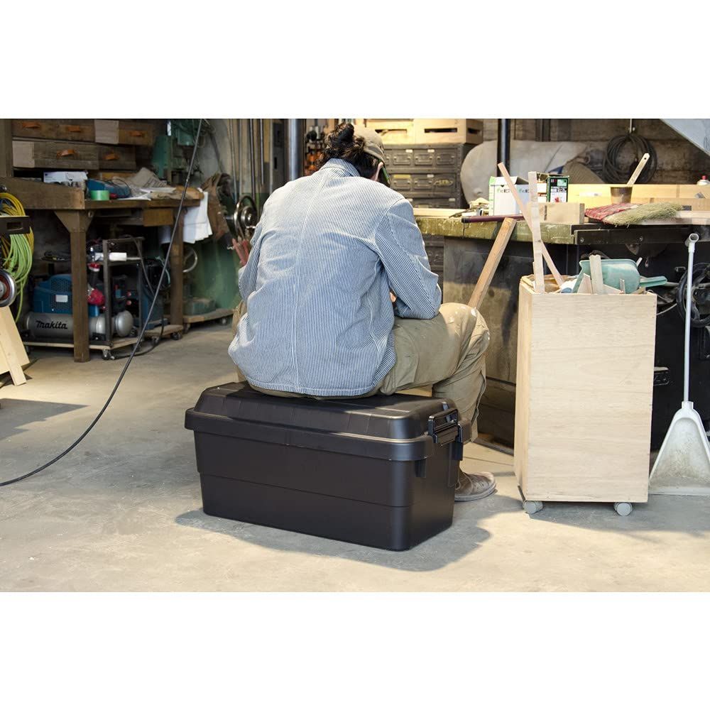 人気商品 BLKC-70 黒 70L 収納ボックス トランクカーゴ TRUSCO トラスコ WWW_KANDAIZUMI_COM