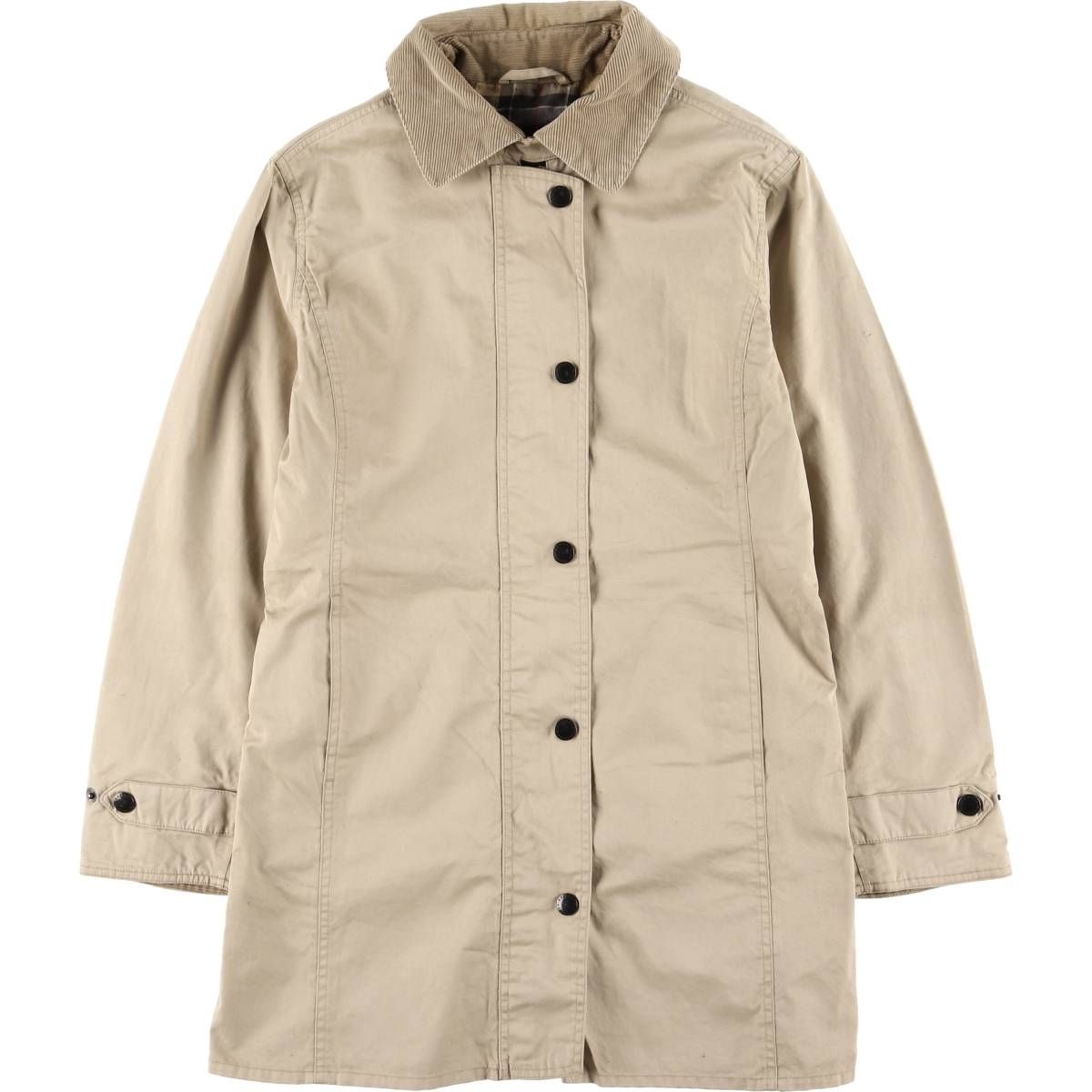 古着 00年代~ バブアー Barbour LIGHTWEIGHT NEWMARKET ステンカラーコート バルマカーンコート レディースM相当|eaa584563