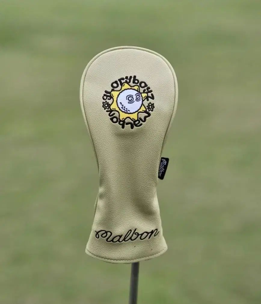 【シーズン新製品3点セット】かわいいMalbon Golfマルボンゴルフカバー マルボンゴルフ ヘッドカバー 3点セット 新品 Malbon golf