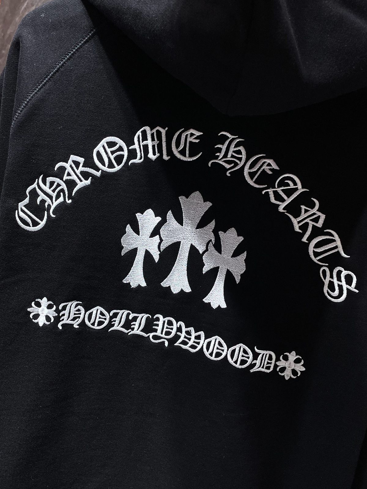 Chrome Hearts クロムハーツ クロムハーツ レッドジップ スウェットシャツ