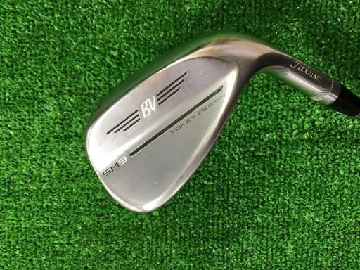 【定番，新品】 【中古】 タイトリスト VOKEY SPIN MILLED SM9 ツアークロム 56°/14°F ウェッジ WG NS PRO 950GH neo (フレックスS) メンズ 男性用 右利き 右用 Cランク ゴルフクラブ ウェッジ