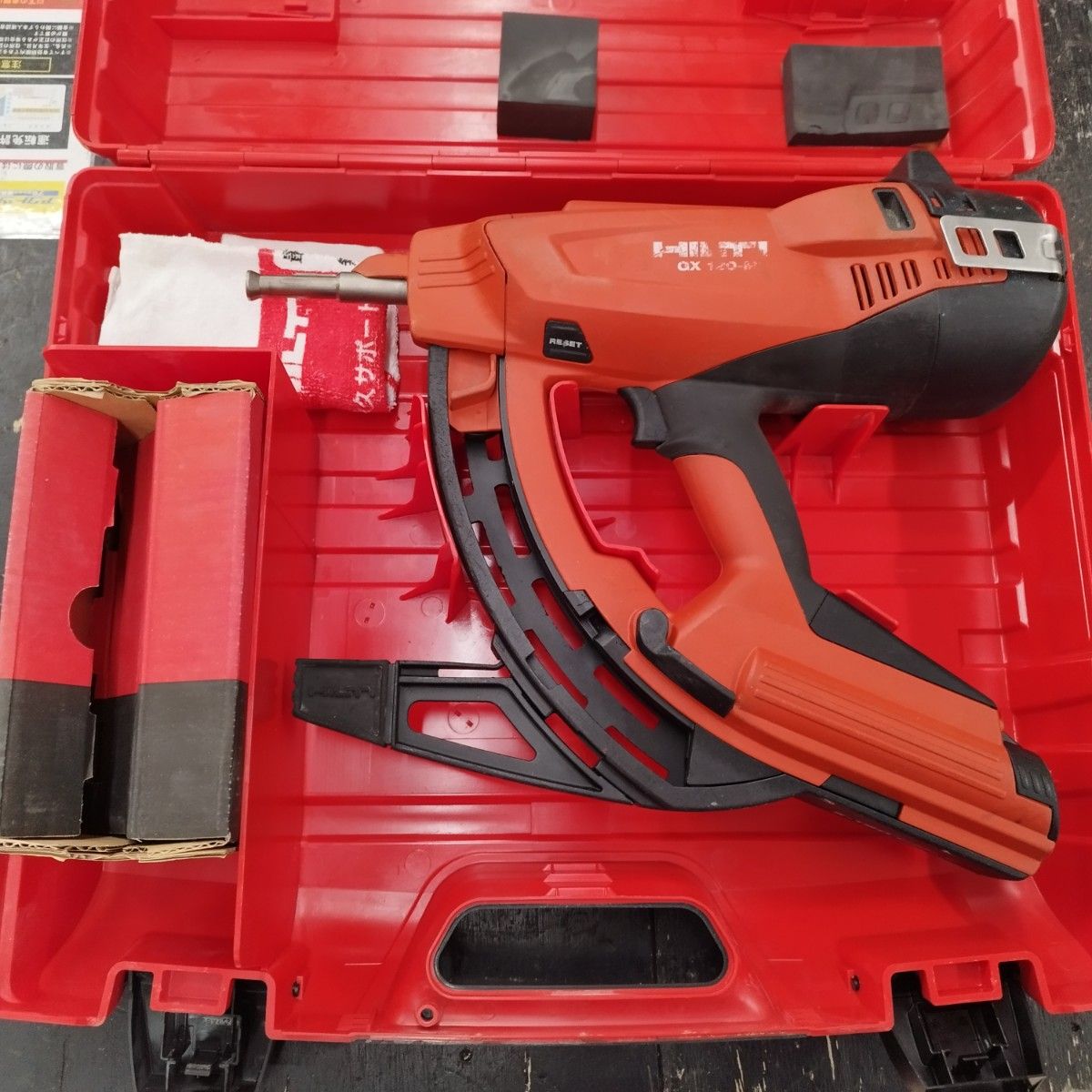 HILTI ヒルティ GX120-ME 電気・機械設備用 ガス式鋲打機 【東大