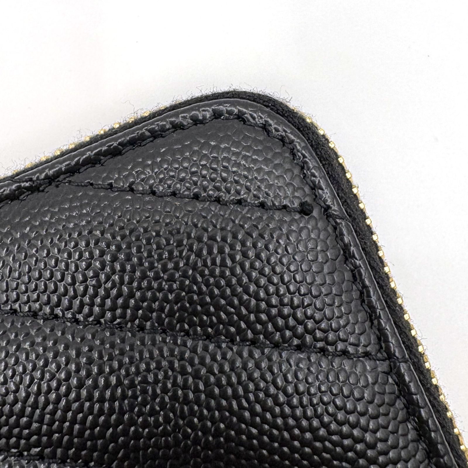 新品未使用訳アリ】SAINT LAURENT 長財布 カサンドラ ブラック 黒