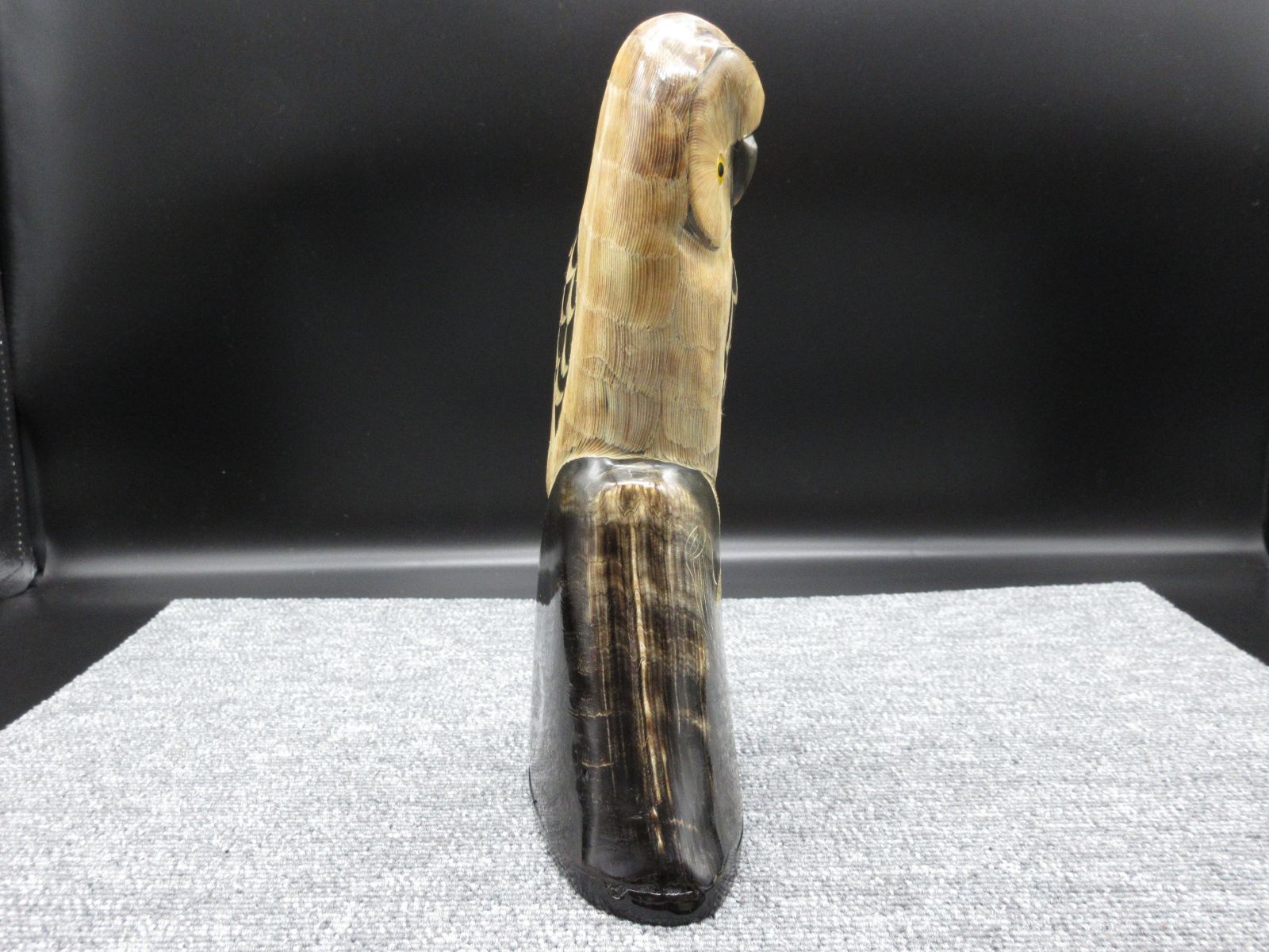 水牛の角の浮き彫り彫刻 水牛の角の浮き彫り彫刻