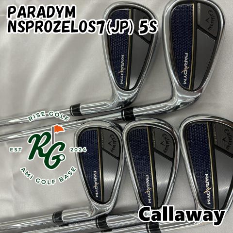 Callaway 【新品マークダウン品】キャロウェイ PARADYM/NSPROZELOS7(JP) 5本セット/S/29[0049]