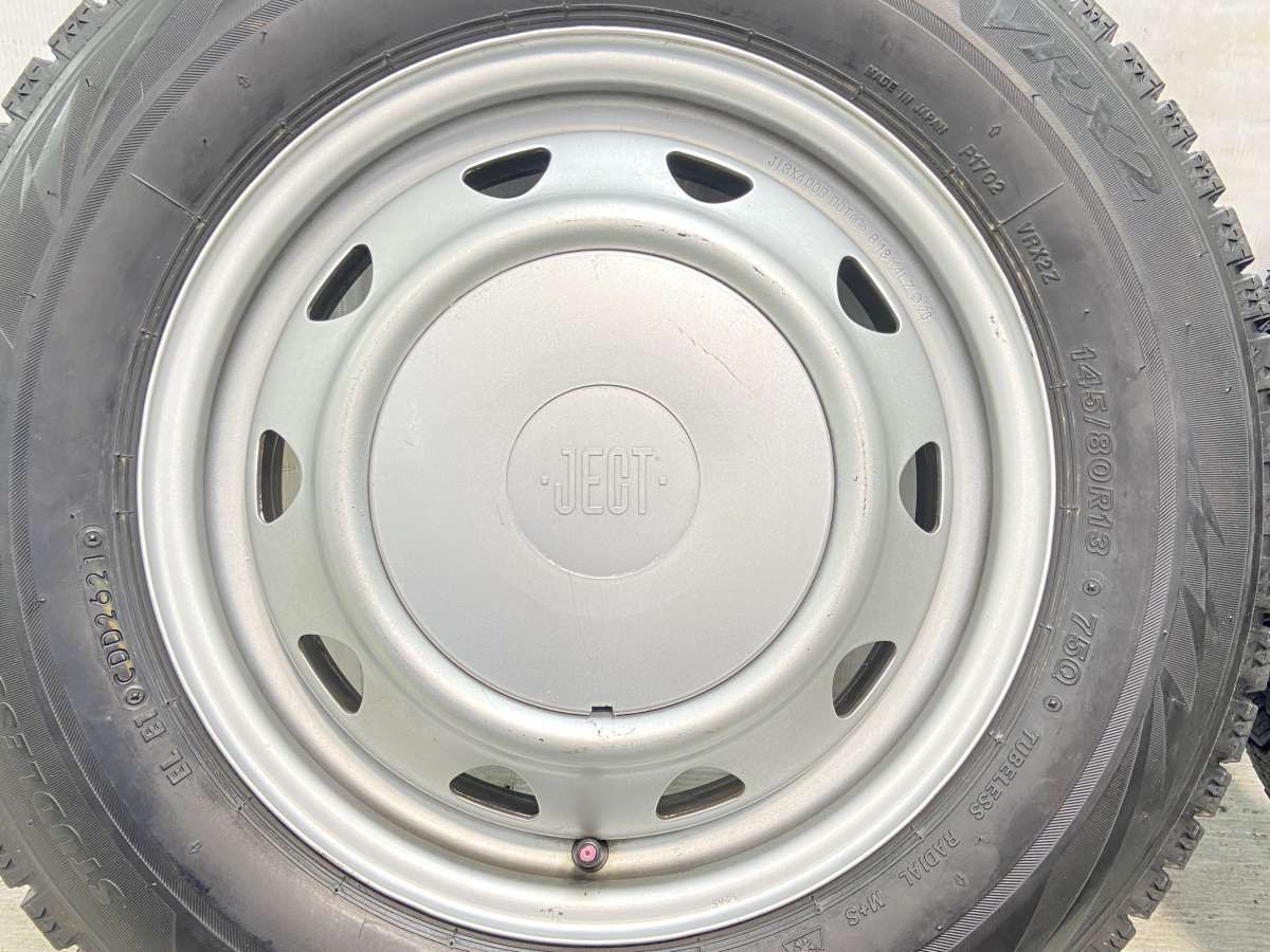 145/80R13 スタッドレス　バリ溝！　運送屋の営業時間内でしたらすぐ発送 2020年製 バリ溝スタッドレス】ブリヂストン ブリザック VRX 145/80R13