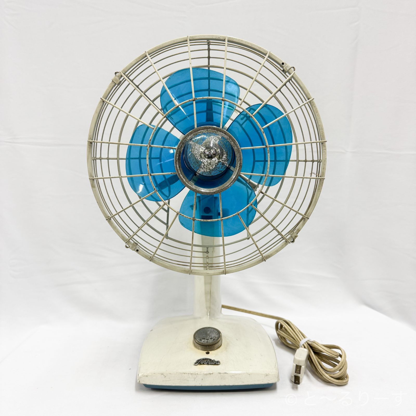 動作確認済】 TOSHIBA 東芝 扇風機 卓上扇 EH形 羽根径20cm 昭和