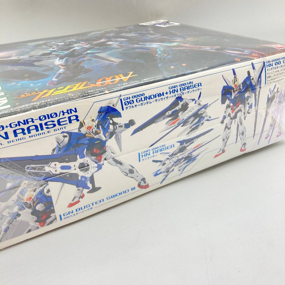 1|100 MG GN-0000 GNR-010|XN ダブルオーザンライザー 機動戦士ガンダム00V ダブルオーブイ BANDAI バンダイ プラモデル 未組立品