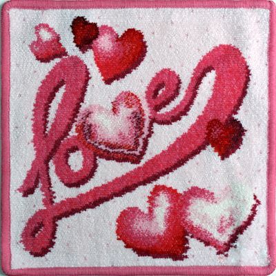 フェイラー(Feiler) In Love ローズ 25cm x 25cm 2025年度限定品