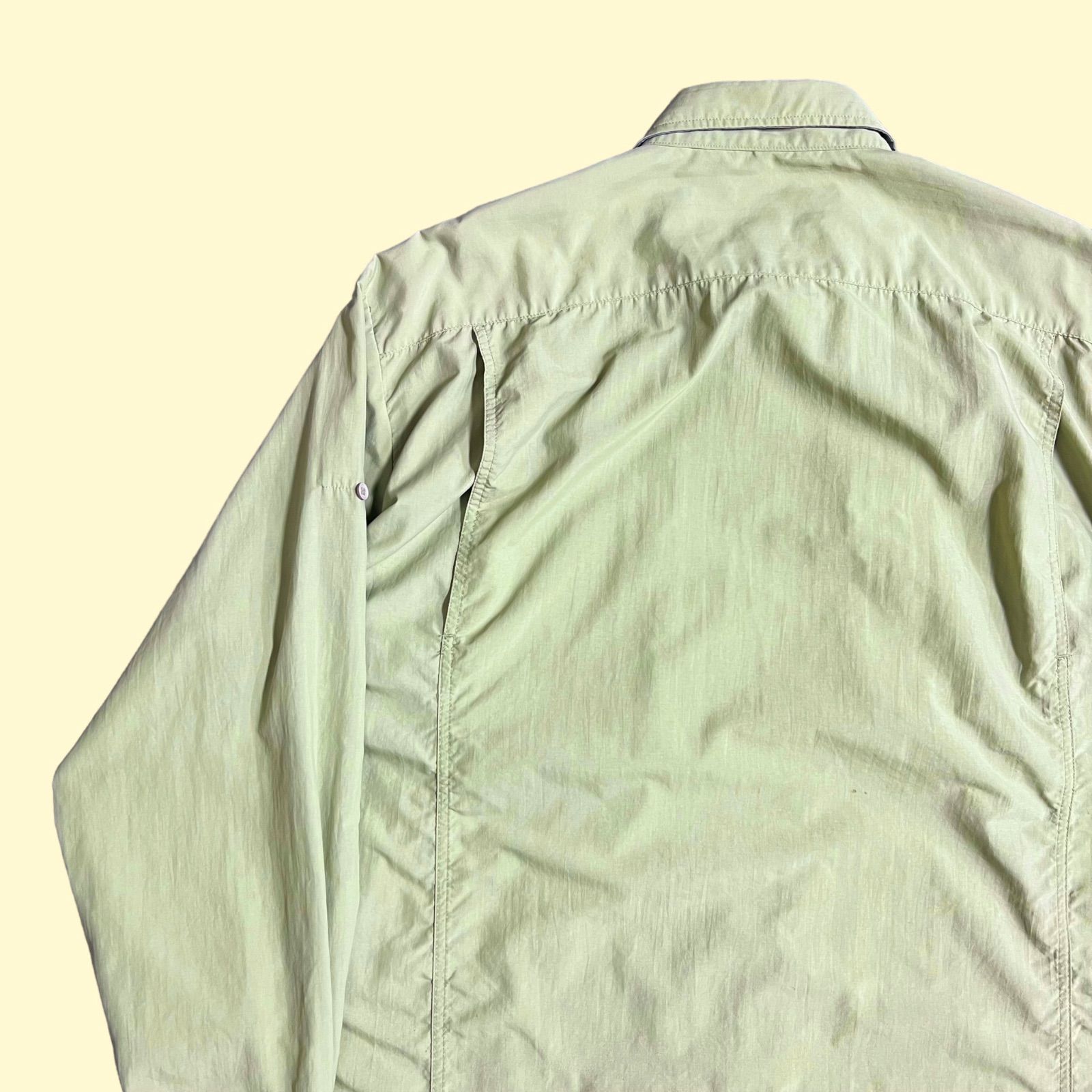 ウェア 90s orvis nylon shirt Vintage 90's Orvis Hawaiian Camp Shirt Men's L Blue Loop