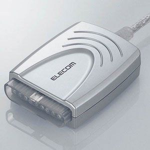 【中古】(良い)【2004年モデル】ELECOM ゲームパッドコンバータ USB接続 プレステ/プレステ2コントローラ対応 マクロ機能搭載 1ポート JC-PS201USV