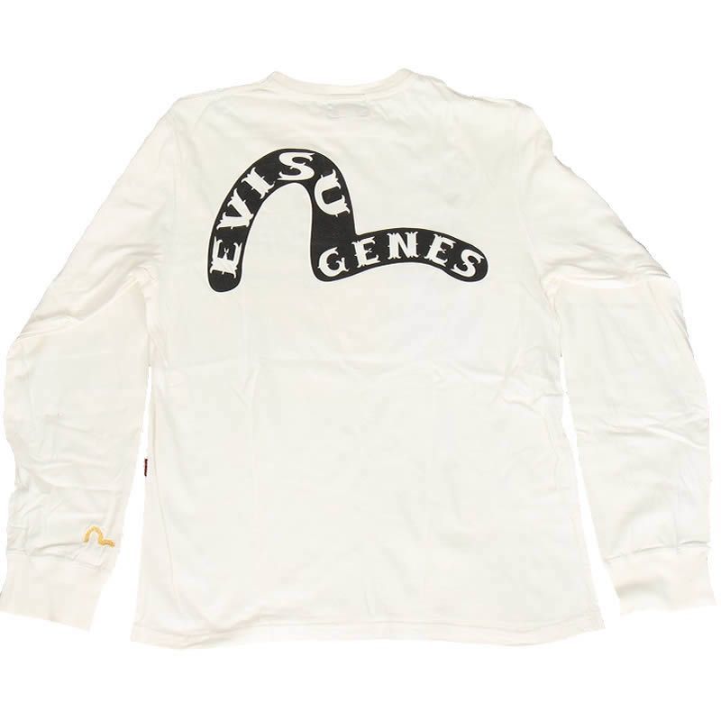 訳あり EVISU エヴィス EVISUJEANS USED Ｔシャツ 長袖 ロンＴ