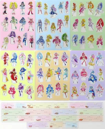 全プリキュア展　全キャラ　アクリルジオラマ 全プリキュア展】全キャラ アクリルジオラマ: 雑貨｜東映