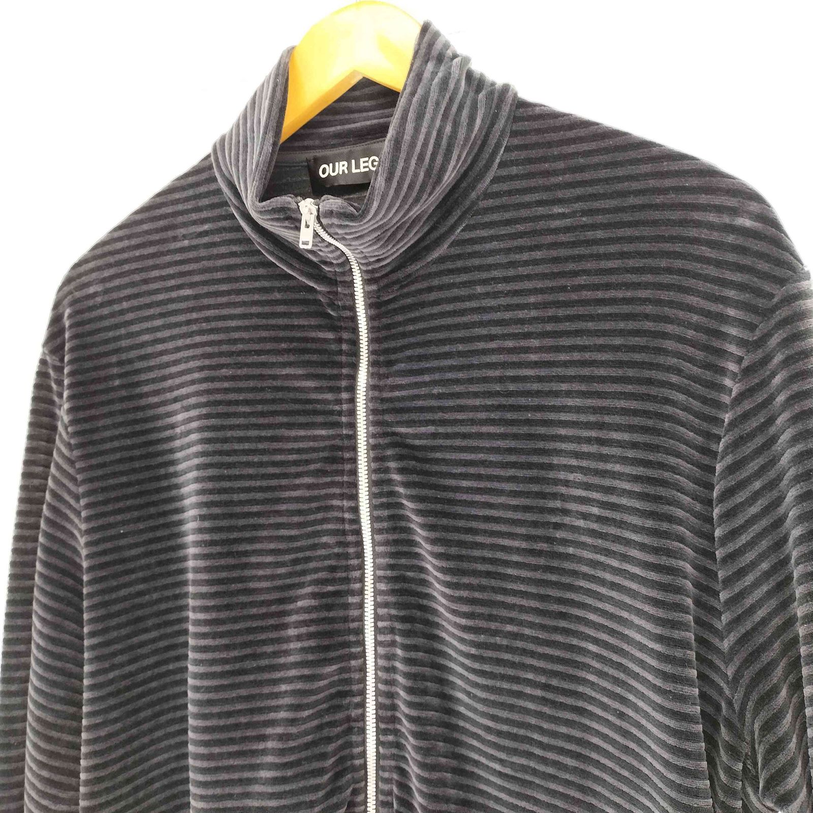 OUR LEGACY SHRUNKEN FULLZIP POLO 46 グレー 【公式通販】