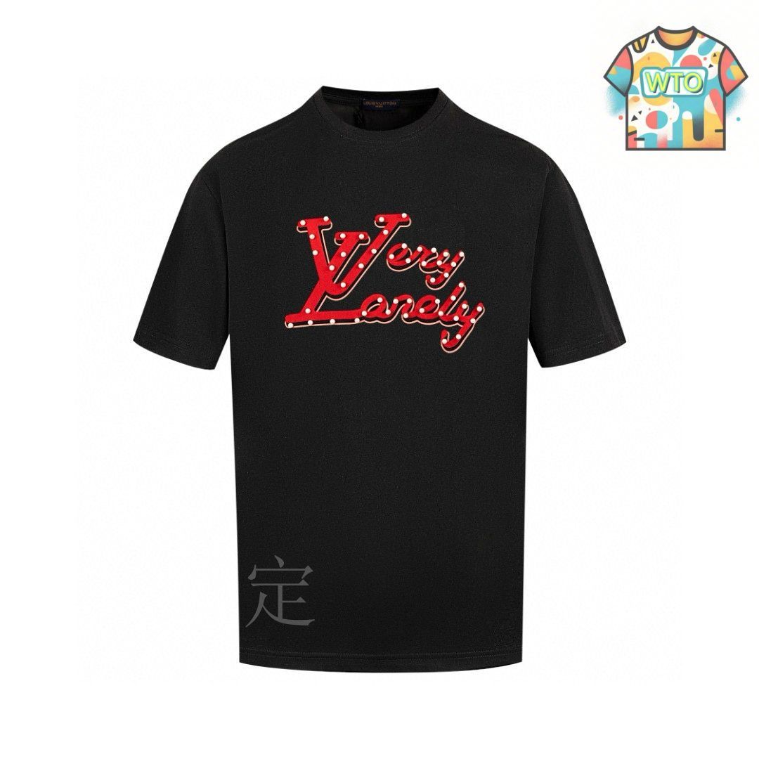❤最終値下❤ LOUIS VUITTON ピン本LOGO Tシャツ 今日特価】LOUIS VUITTON 植?ロゴストーン T シャツ-3 - メルカリ