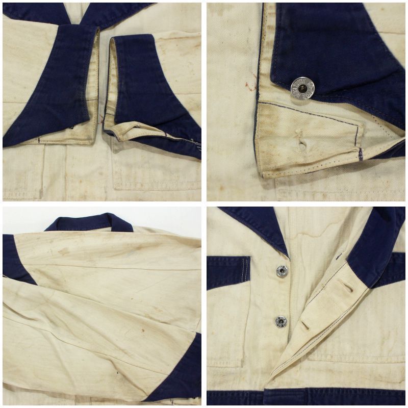 50s vintage GO-PFOR ヘリンボーン ワーク ショップコート