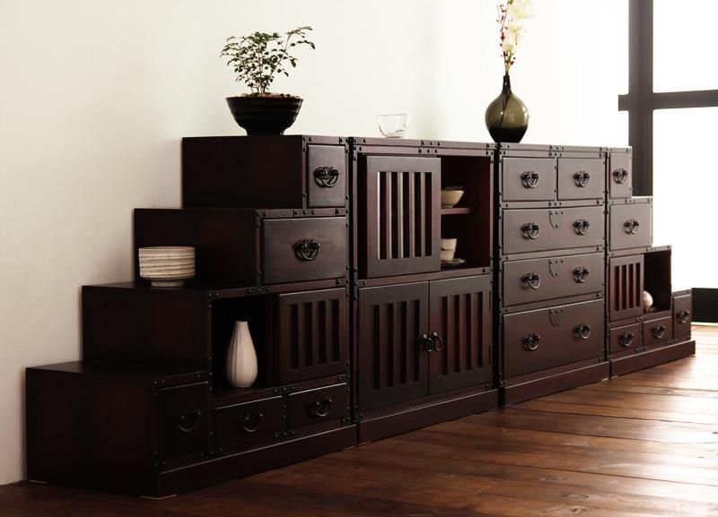 階段箪笥 幅67cm