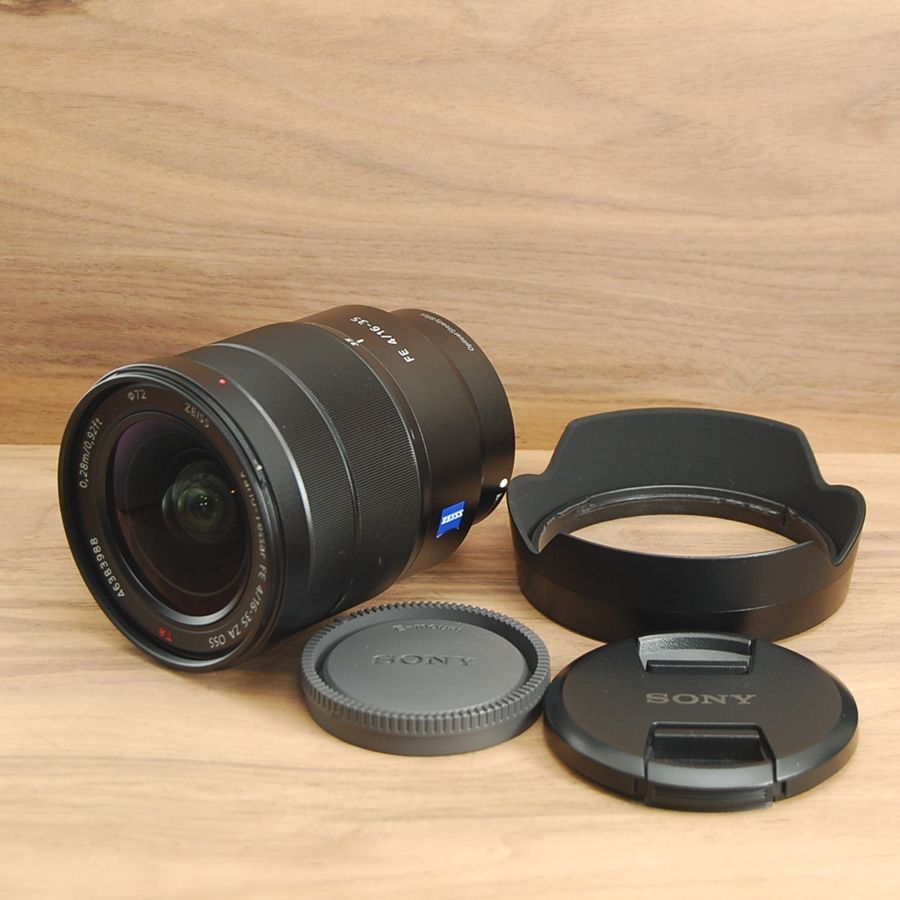 ソニー SONY FE 16-35mm F4 ZA OSS SEL1635Z フルサイズ対応 広角レンズ ミラーレス カメラ 中古