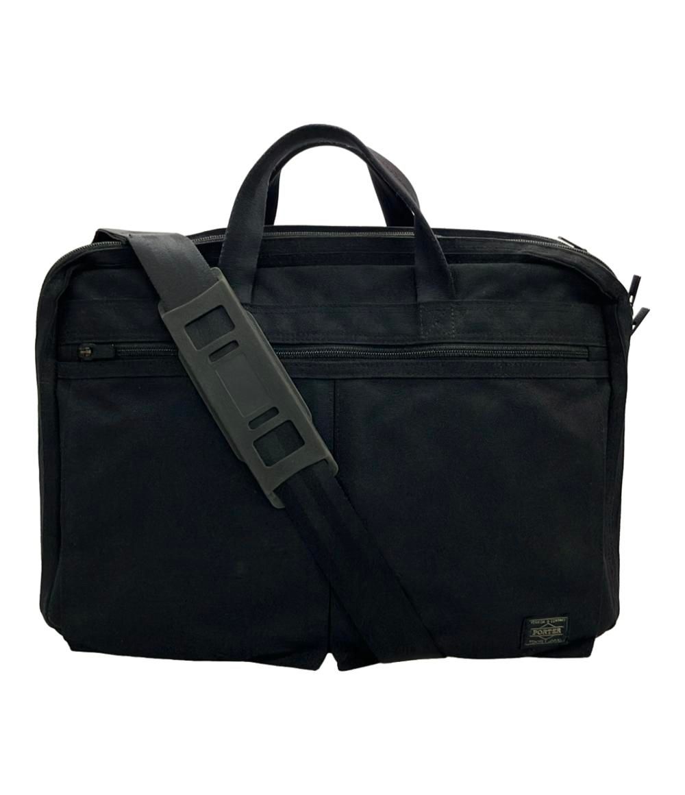 【PORTER 】【美品】PORTER 2WAY ブリーフケース ショルダー ポーター 2wayブリーフケース ショルダーバッグ 斜め掛け スモーキー