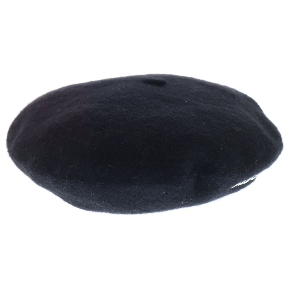 びびっと STUSSY (ステューシー) ELLIOTT BERET ロゴ刺繍ベレー帽 帽子 ブラック