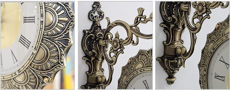 両面電波時計 掛け時計3000 ショップ 両面時計おしゃれ アンティーク