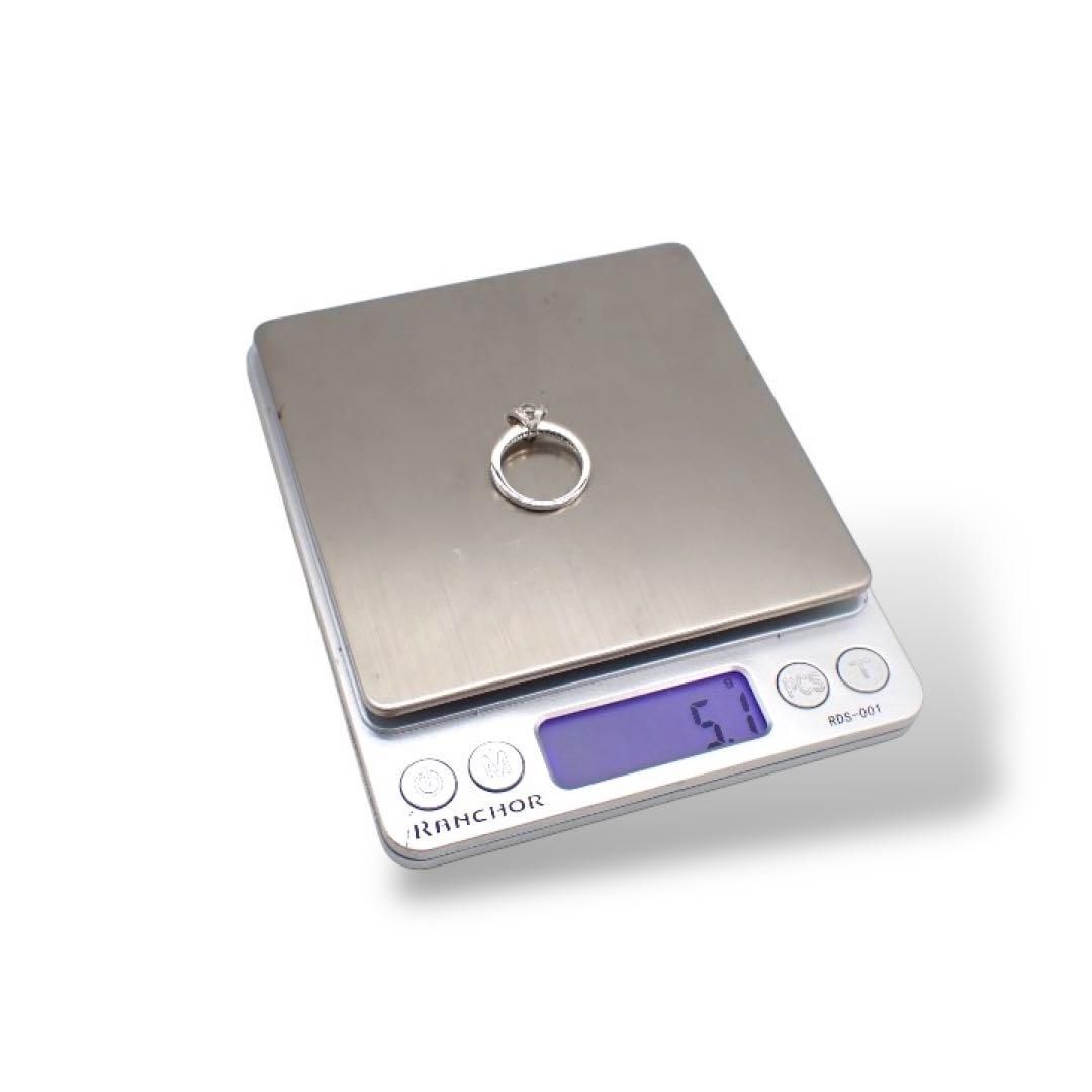 ティファニー 0.46ct 10号 ダイヤ リボン リング Pt950 3666 - メルカリ