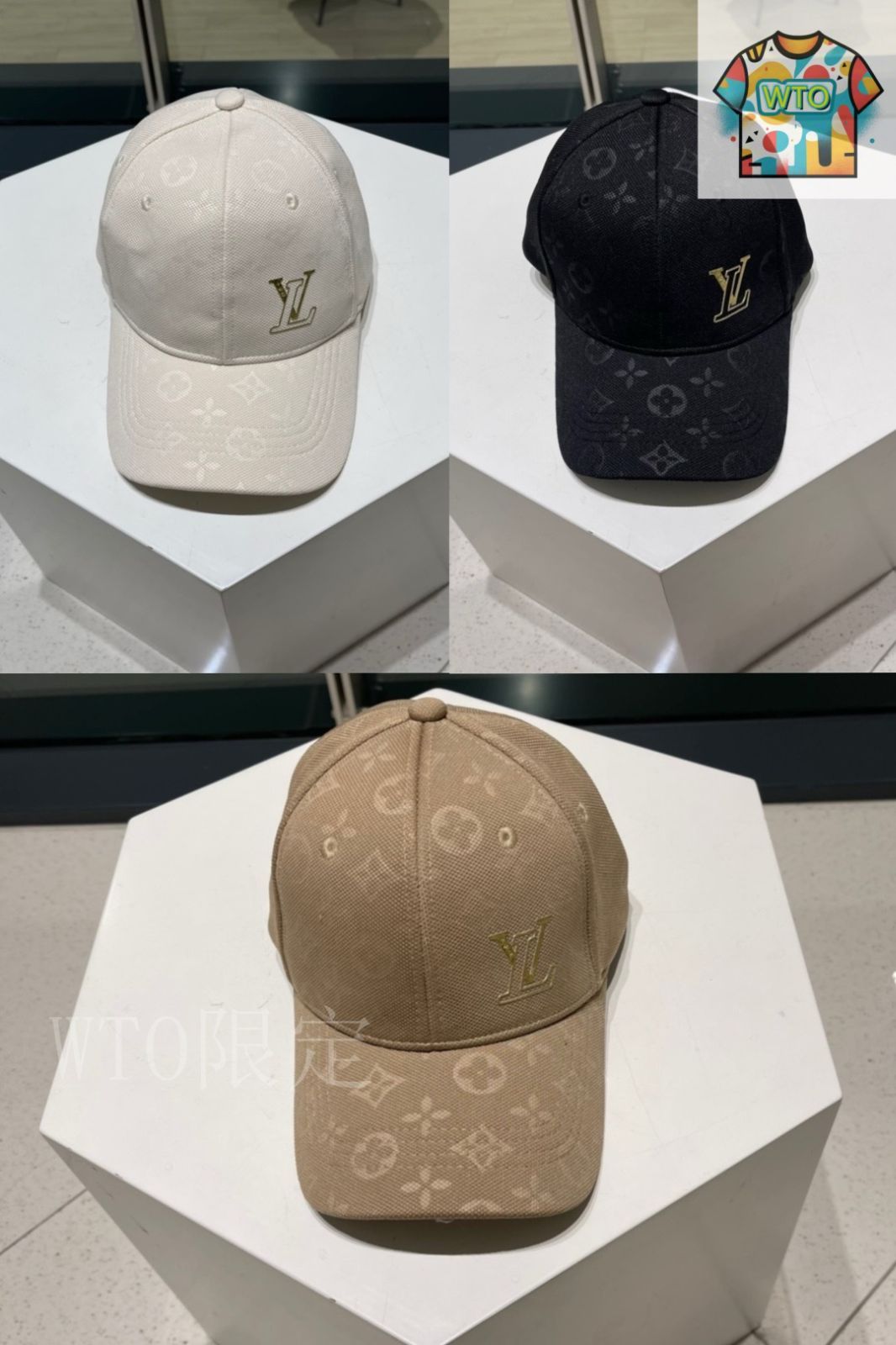 Louis Vuitton ベースボールキャップ 国内直営即発】LV ベースボール モノグラム メッシュ キャップ