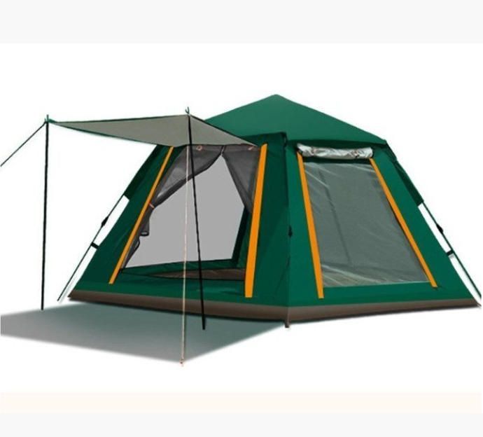 最新 テント ワンタッチ 4-6人用 UVカット キャンプ テント 2023最新