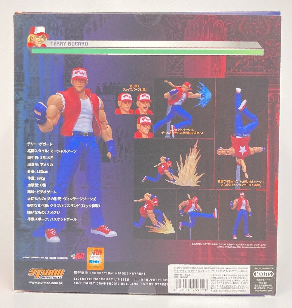ストームコレクティブルズ　テリー・ボガード フィギュア ストームコレクティブルズ テリー ボガード - メルカリ