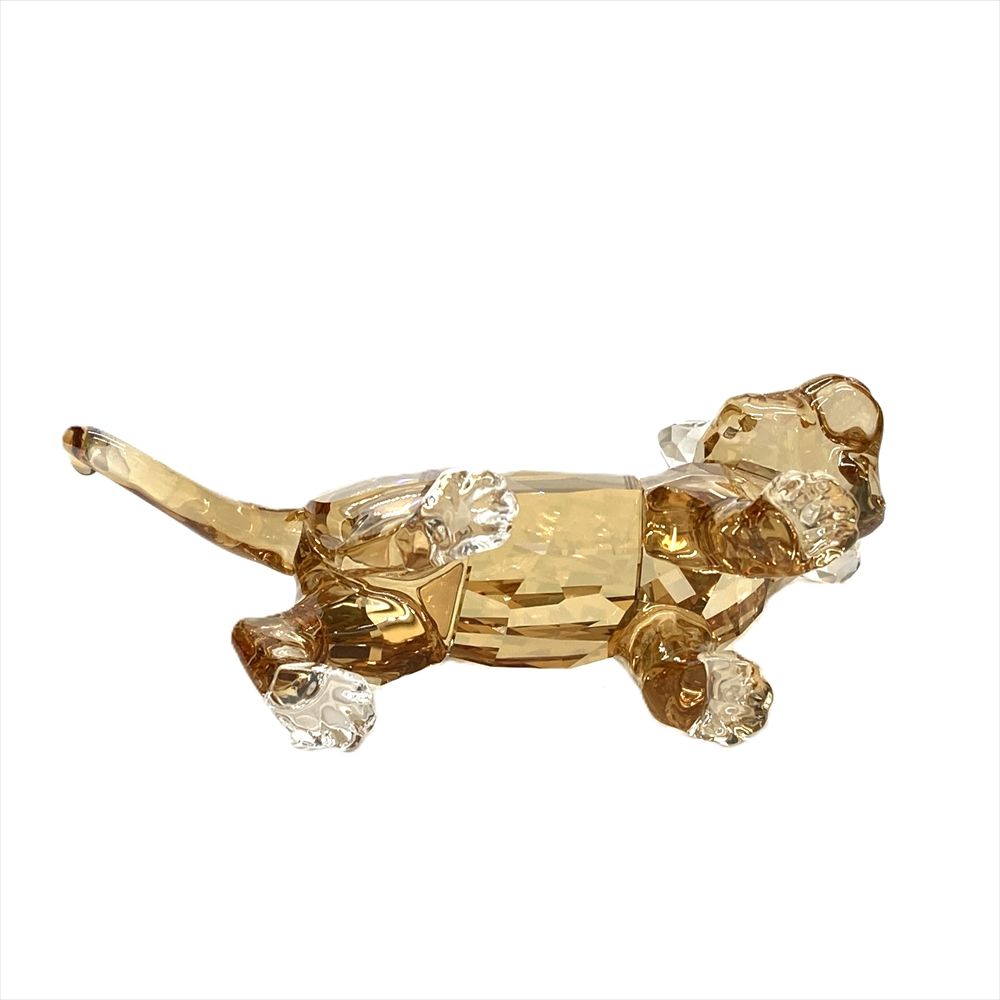 SWAROVSKI - スワロフスキー SWAROVSKI トラの赤ちゃん（スタンディング） SCS会員限定 オブジェ 置物 1051686 クリア【中古】 スワロフスキー SWAROVSKI トラの赤ちゃん（スタンディング