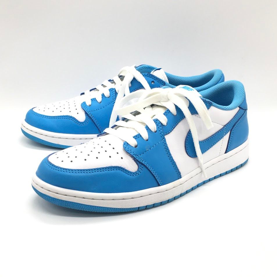 倉吉店 NIKE | ナイキ スニーカー ×ERIC KOSTON エリック コストン SB AIR JORDAN 1 LOW UNC CJ7891-401 ブルー 27cm 126