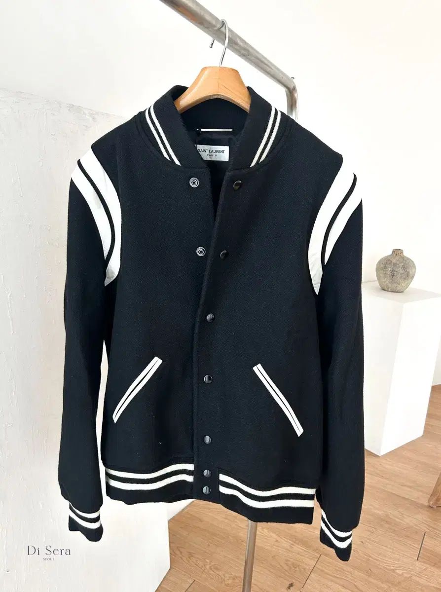 Saint Laurent サン ローラン バーシティ テディ ジャケット 354718 Y180W 1070