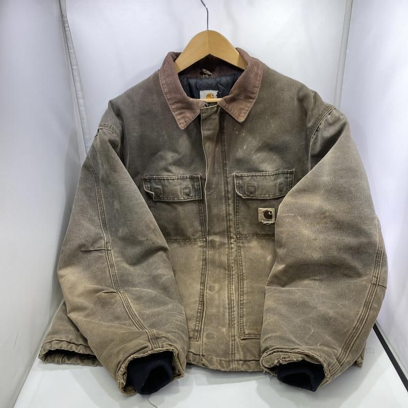✨今だけ価格✨■Carhartt ダークブラウン トラディショナルジャケット■ Carhartt トラディショナルコート XL ダックジャケット ダーク