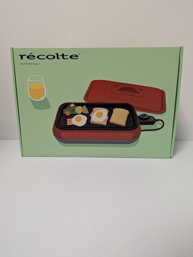 レコルト ホットプレートベーシックレッドRHP-3