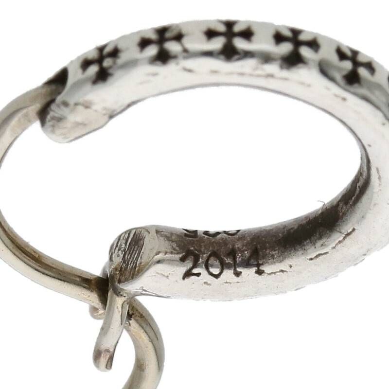 クロムハーツ HOOP TFL SML フープシルバーピアス メンズ - メルカリ
