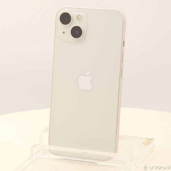 〔 品〕 iPhone13 128GB スターライト MLND3J A SIMフリー 251