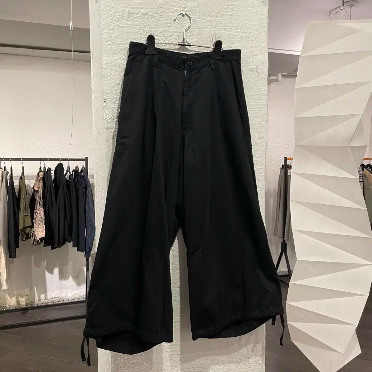Yohji Yamamoto ヨウジ ヤマモト パネル ディテール バルーンパンツ
