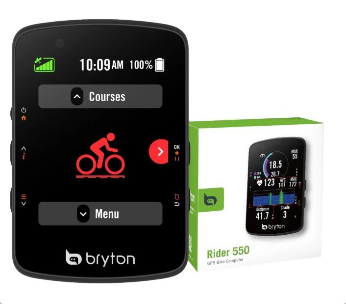 ブライトン（Bryton）カラーディスプレイ搭載の新型GPSサイコン「Rider