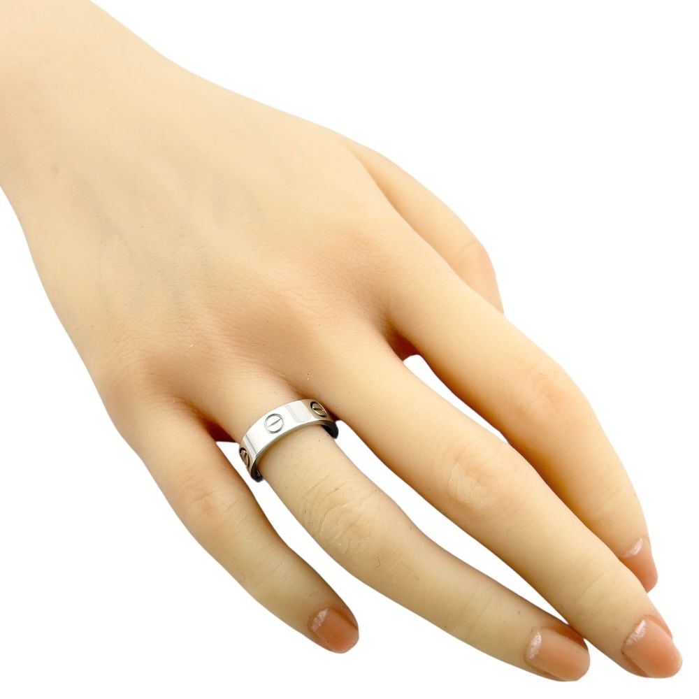✨Cartier✨ 約12号極美品リング・指輪 K18金素材 男女兼用 カルティエ ラブ リング 指輪 12号 18金 K18ホワイトゴールド