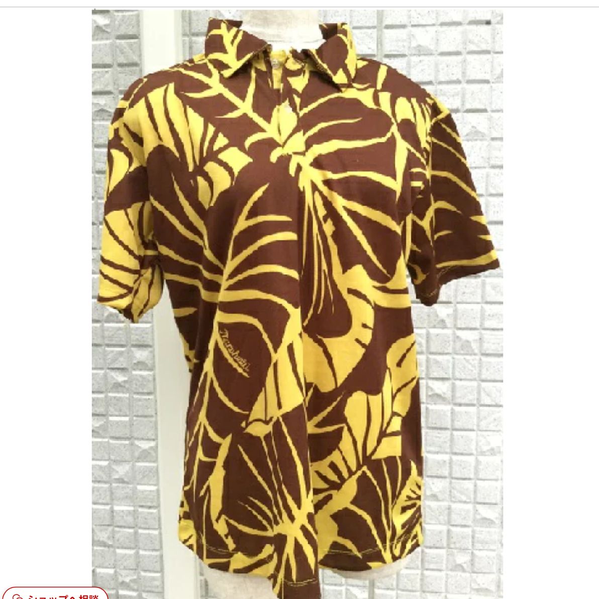 Manuheali i ポロシャツ タロ YEL