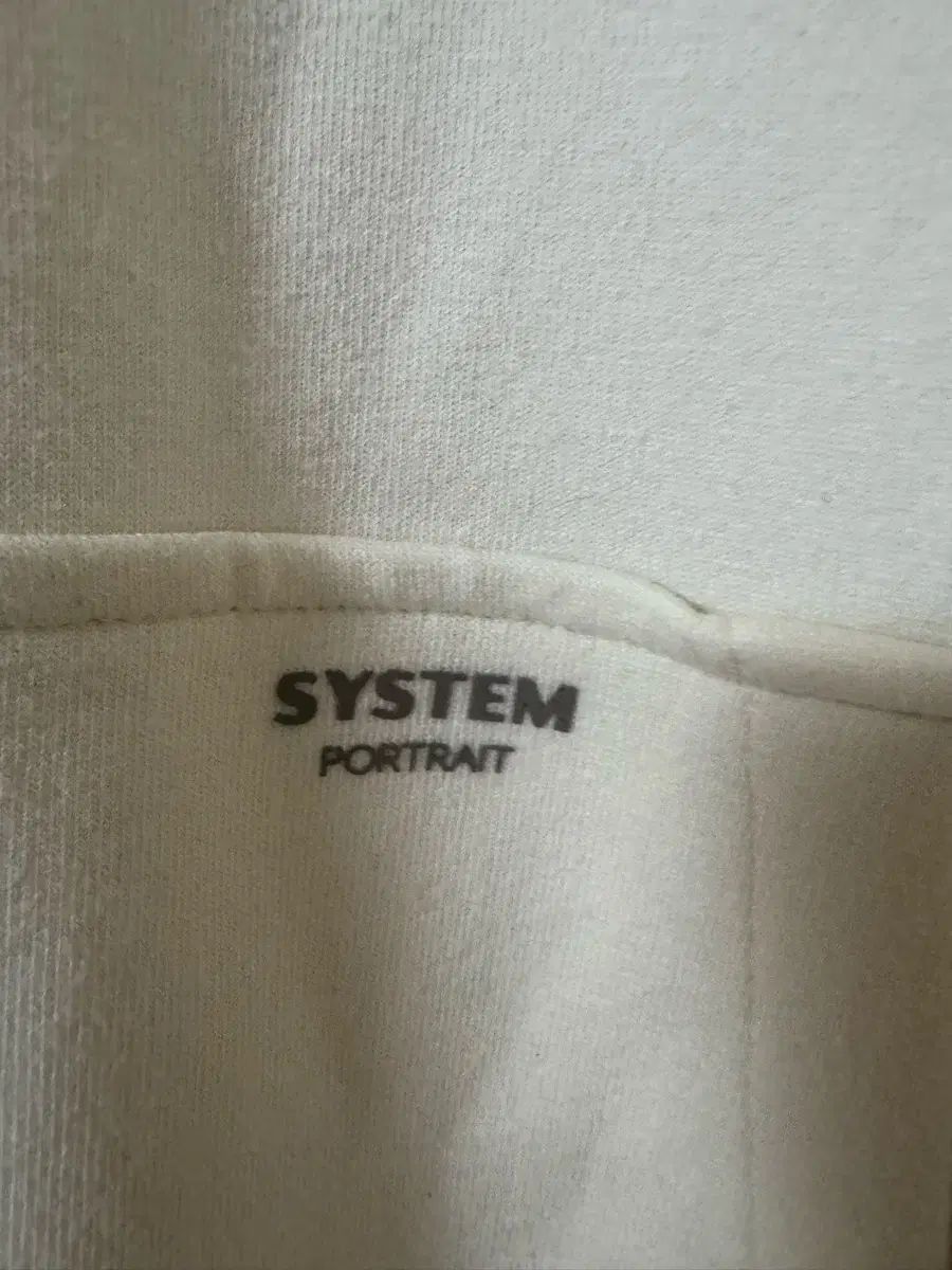 The HANDSOME SYSTEM システム ロゴ フード ジップアップ ベスト