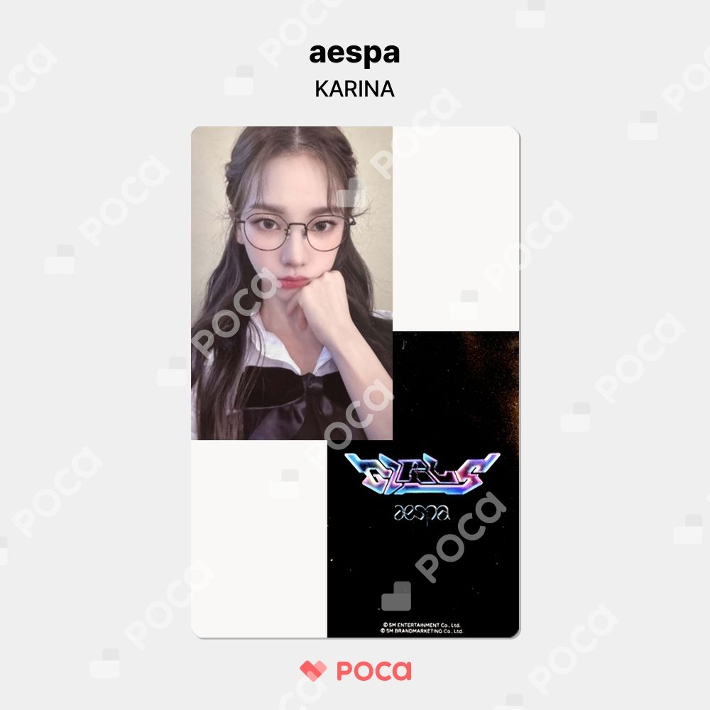 aespa Girls smtown&store 特典 トレカ カリナ aespa Girls アルバム カリナ トレカ｜Yahoo!フリマ（旧PayPay