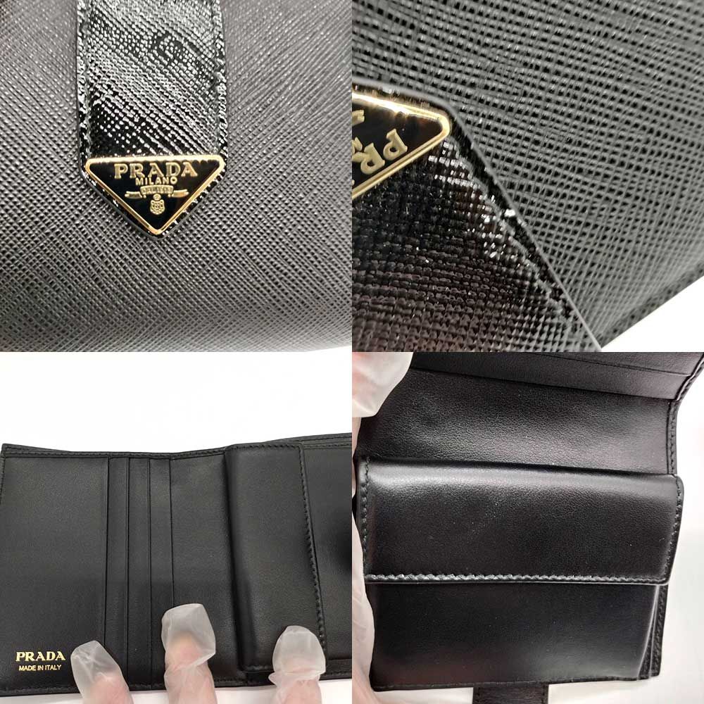 プラダ 財布 二つ折り サフィアーノ 1MV204 ABランク 中古 楽天市場】中古 プラダ コンパクト財布 二つ折り サフィアーノ レザー
