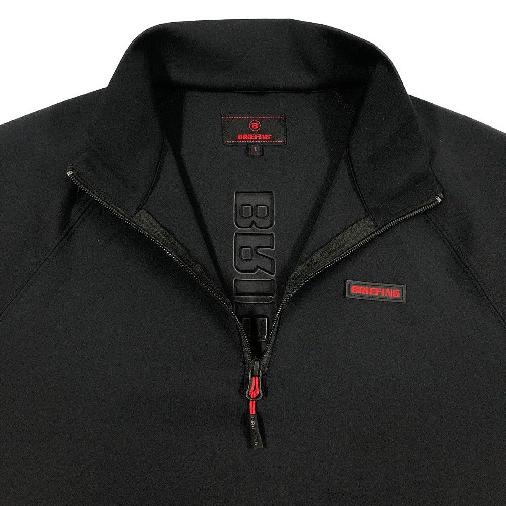 BRIEFING ブリーフィング 品番 BRG213M25 3D LOGO HALF ZIP プル