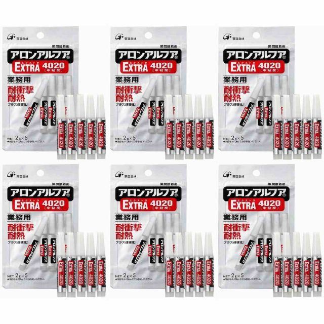 アロン アロンアルファ ＥＸＴＲＡ ４０２０ ２ｇ ５本入 6個セット